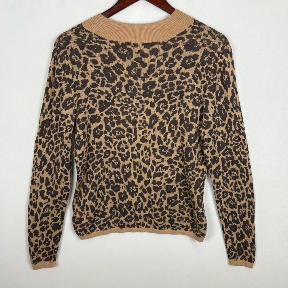 Express Leopard Sweater - Picture 2 of 4